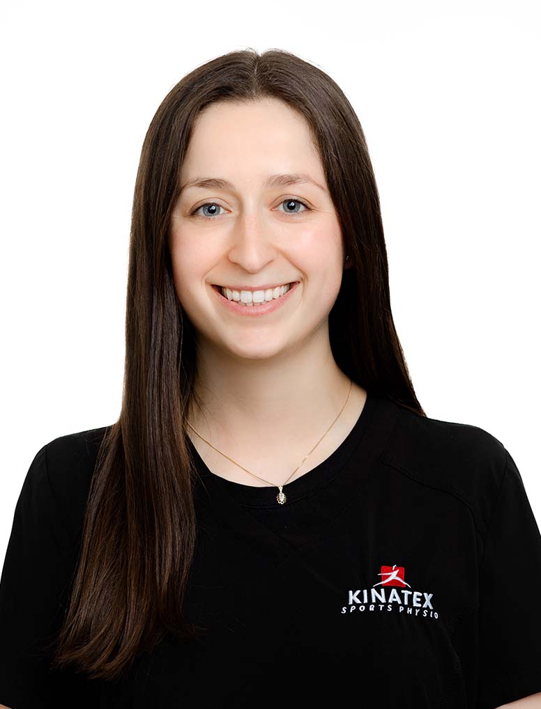 Venez rencontrer notre thérapeute Joanie Blanchette chez Kinatex Sports Physio, Québec.