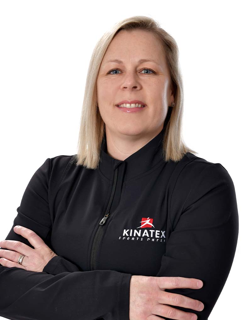 Venez rencontrer notre thérapeute Karine Boulet chez Kinatex Sports Physio, Québec.