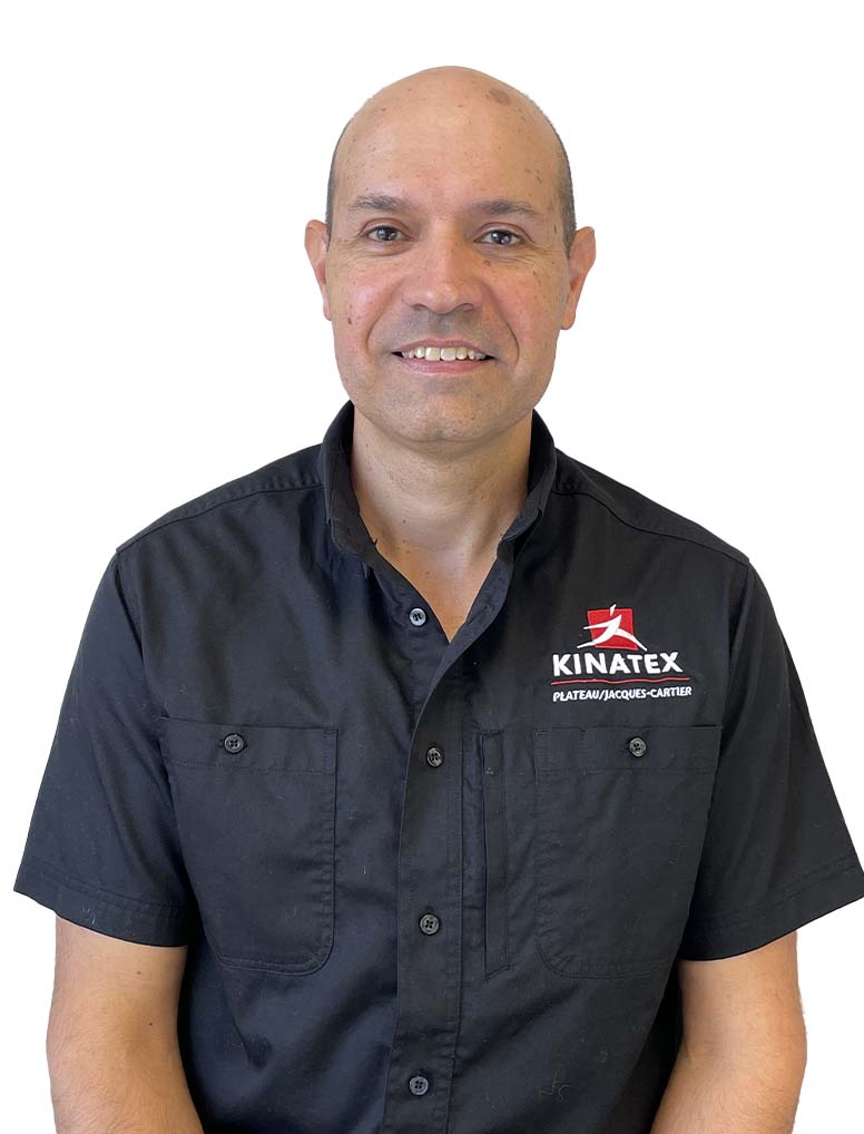 Venez rencontrer notre thérapeute Orlando Luis chez Kinatex Sports Physio, Québec.