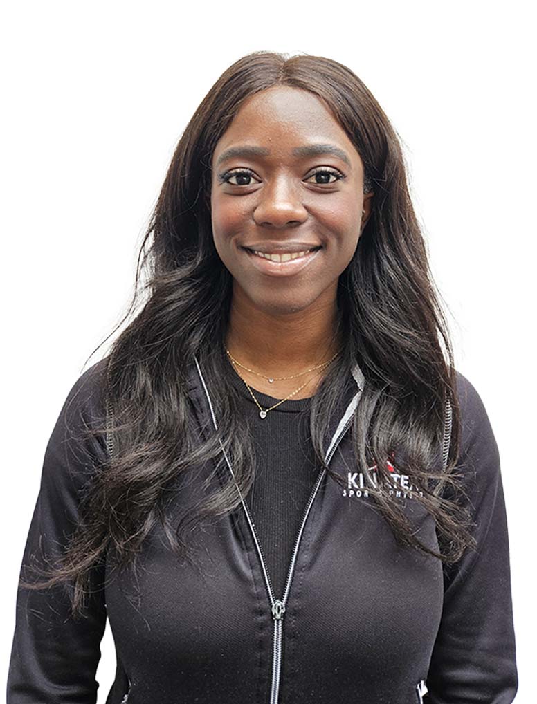 Venez rencontrer notre thérapeute Shersie Saintelmy chez Kinatex Sports Physio, Québec. 