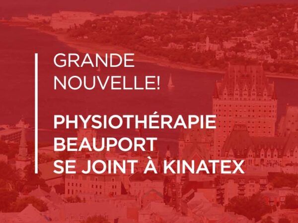 Physiothérapie Beauport se joint à Kinatex Sports Physio